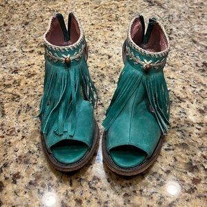 Junk Gypsy by Lane Fringe Booties